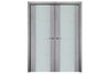 Nova Italia Vetro 3H Light Grey Laminate Interior Door | Buy Doors Online