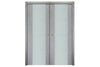 Nova Italia Vetro 3H Light Grey Laminate Interior Door | Buy Doors Online