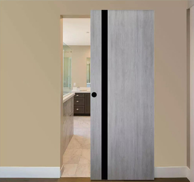 Nova Italia Light Grey Laminate Interior Door | Magic Door