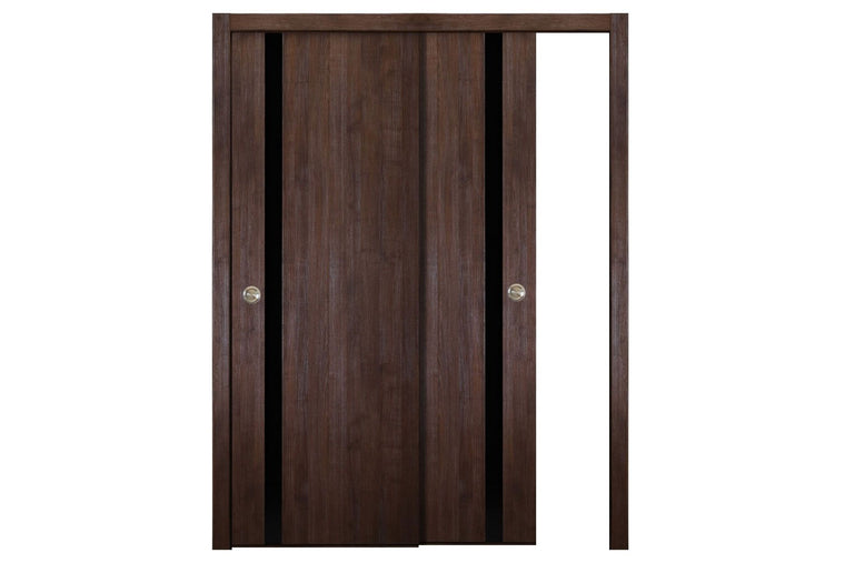 Nova Italia Prestige Brown Laminate Interior Door | ByPass Door