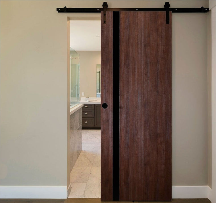 Nova Italia Prestige Brown Laminate Interior Door | Barn Door