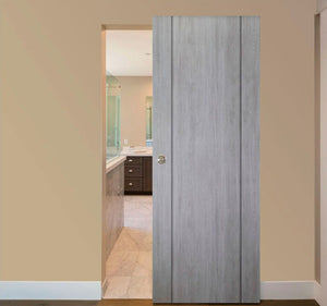 Nova Italia Stile 01 Light Grey Laminate Interior Door | Magic Door | Buy Doors Online