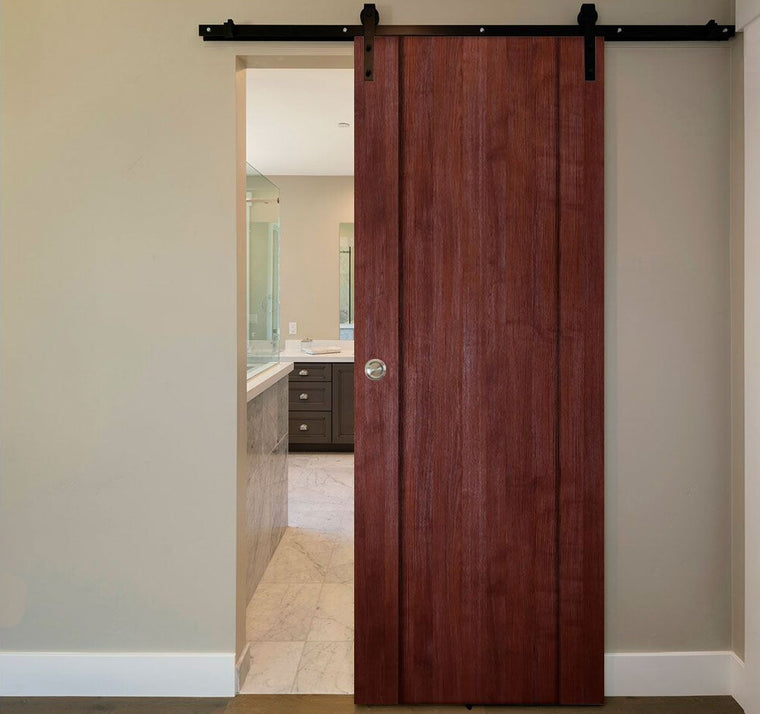 Nova Italia Stile 01 Prestige Brown Laminate Interior Door | Barn Door