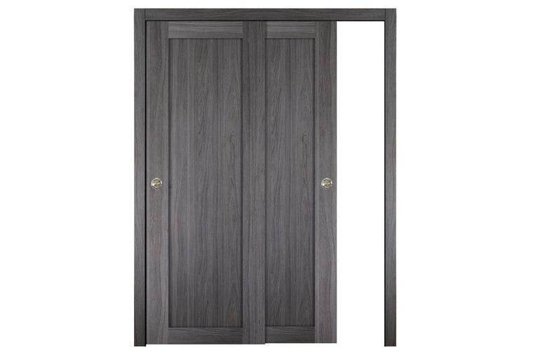Nova Italia Stile 01 Swiss Elm Laminate Interior Door | ByPass Door