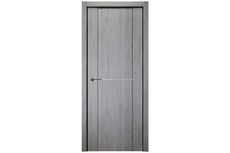 Nova Italia Stile 1H Light Grey Laminate Interior Door
