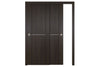  Nova Italia Stile 1H Premium Wenge Laminate Interior Door | ByPass Door | Buy Doors Online