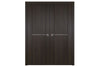 Nova Italia Stile 1H Premium Wenge Laminate Interior Door | Buy Doors Online