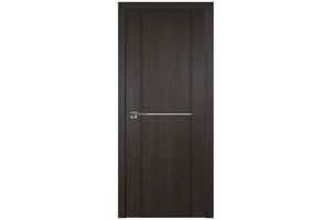 Nova Italia Stile 1H Premium Wenge Laminate Interior Door | Buy Doors Online