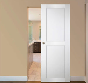 Nova Italia Stile 2 Lite Alaskan White Laminate Interior Door | Magic Door | Buy Doors Online