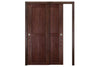 Nova Italia Stile 2 Lite Prestige Brown Laminate Interior Door | ByPass Door | Buy Doors Online