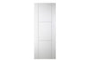 Nova Italia Stile 2H Alaskan White Laminate Interior Door | ByPass Door | Buy Doors Online