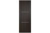 Nova Italia Stile 2H Premium Wenge Laminate Interior Door | ByPass Door | Buy Doors Online