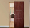 Nova Italia Stile 2H Prestige Brown Laminate Interior Door | Magic Door | Buy Doors Online