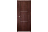 Nova Italia Stile 2H Prestige Brown Laminate Interior Door | Buy Doors Online