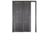 Nova Italia Stile 2H Swiss Elm Laminate Interior Door | ByPass Door | Buy Doors Online