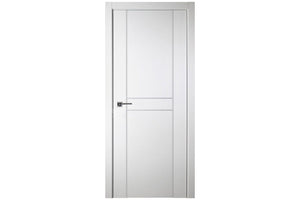 Nova Italia Stile 2HC Alaskan White Laminate Interior Door | Buy Doors Online