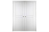 Nova Italia Stile 2HC Alaskan White Laminate Interior Door | Buy Doors Online