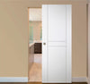 Nova Italia Stile 2HC Alaskan White Laminate Interior Door | Magic Door | Buy Doors Online