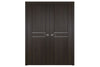 Nova Italia Stile 2HC Premium Wenge Laminate Interior Door | Buy Doors Online