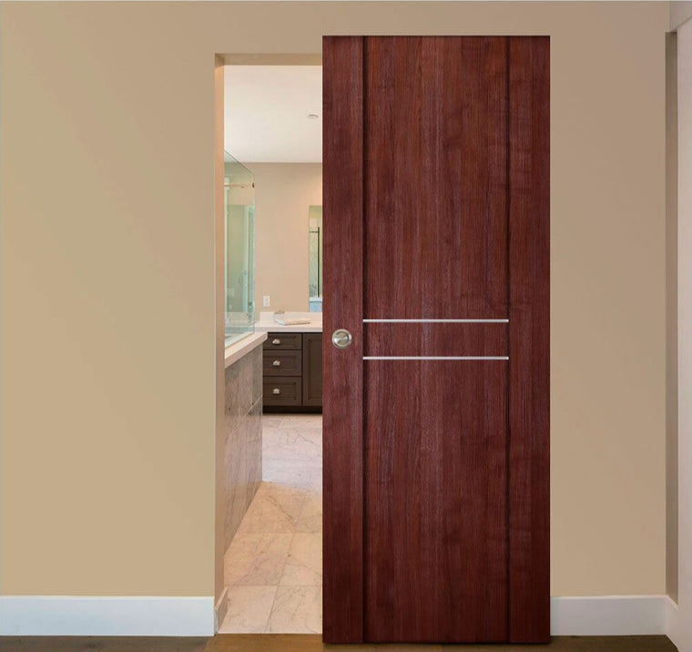 Nova Italia Stile 2HC Prestige Brown Laminate Interior Door | Magic Door
