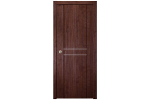 Nova Italia Stile 2HC Prestige Brown Laminate Interior Door | Buy Doors Online