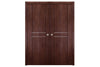 Nova Italia Stile 2HC Prestige Brown Laminate Interior Door | Buy Doors Online