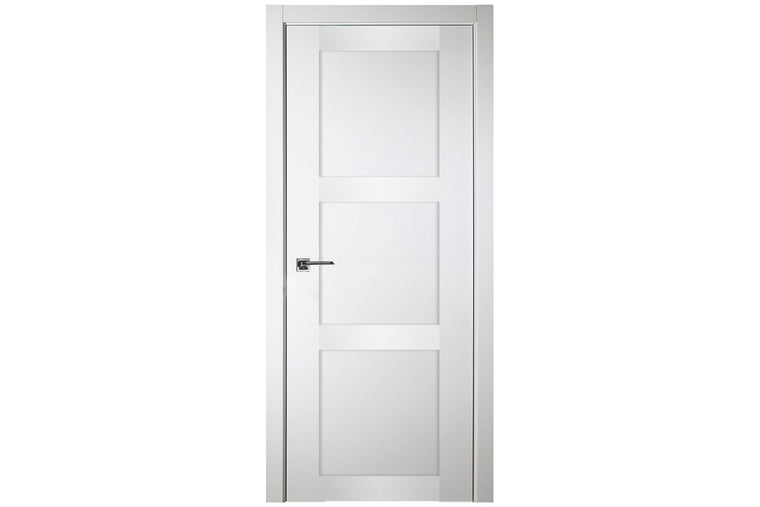 Nova Italia Stile 3 Lite Alaskan White Laminate Interior Door