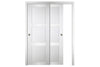 Nova Italia Stile 3 Lite Alaskan White Laminate Interior Door | ByPass Door | Buy Doors Online