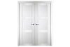 Nova Italia Stile 3 Lite Alaskan White Laminate Interior Door | Buy Doors Online