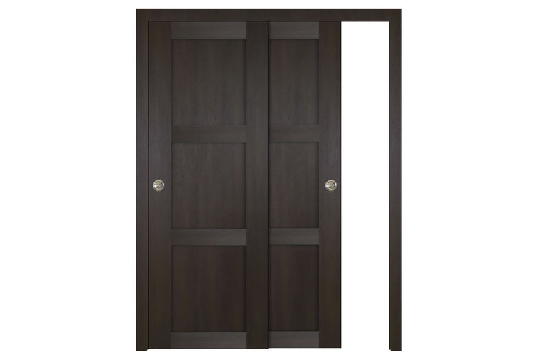 Nova Italia Stile 3 Lite Premium Wenge Laminate Interior Door | ByPass Door
