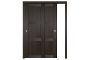 Nova Italia Stile 3 Lite Premium Wenge Laminate Interior Door | ByPass Door | Buy Doors Online