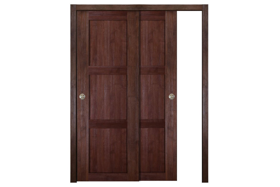 Nova Italia Stile 3 Lite Prestige Brown Laminate Interior Door | ByPass Door