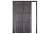 Nova Italia Stile 3 Lite Swiss Elm Laminate Interior Door | ByPass Door | Buy Doors Online