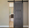 Nova Italia Stile 3 Lite Swiss Elm Laminate Interior Door | Barn Door | Buy Doors Online