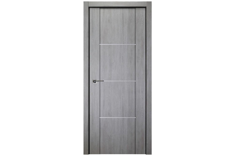 Nova Italia Stile 3H Light Grey Laminate Interior Door