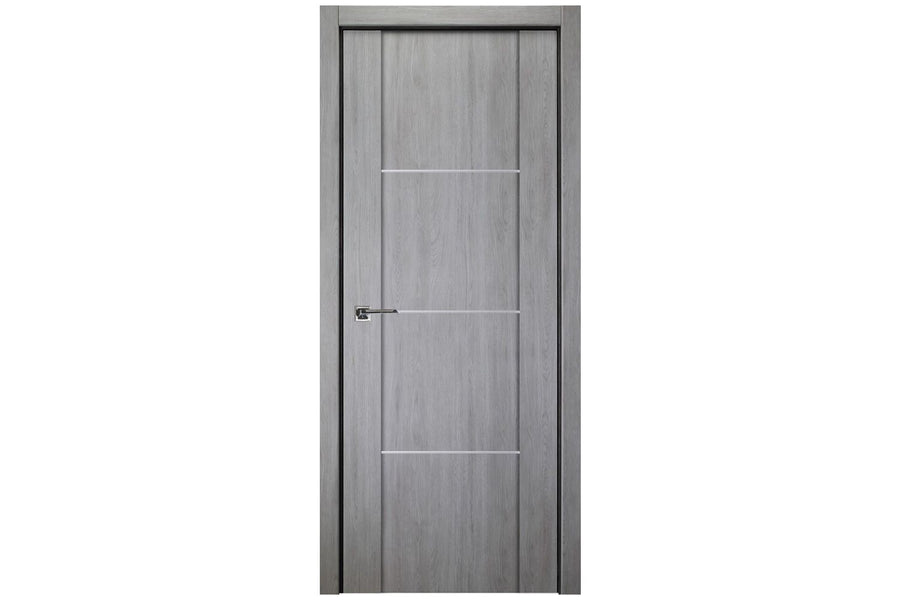 Nova Italia Stile 3H Light Grey Laminate Interior Door