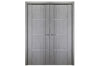 Nova Italia Stile 3H Light Grey Laminate Interior Door | Buy Doors Online