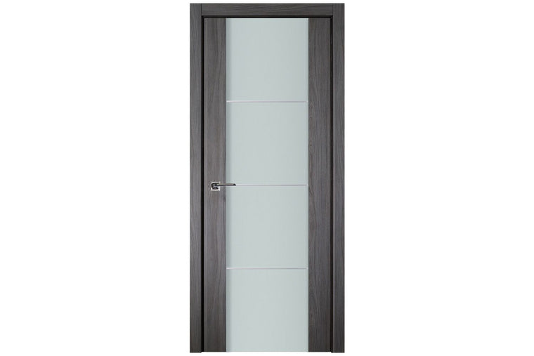 Nova Italia Vetro 3H Swiss Elm Laminate Interior Door