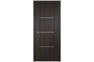 Nova Italia Stile 3H Premium Wenge Laminate Interior Door | Buy Doors Online