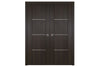 Nova Italia Stile 3H Premium Wenge Laminate Interior Door | Buy Doors Online