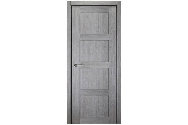 Nova Italia Stile 4 Lite Light Grey Laminate Interior Door