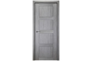 Nova Italia Stile 4 Lite Light Grey Laminate Interior Door | Buy Doors Online