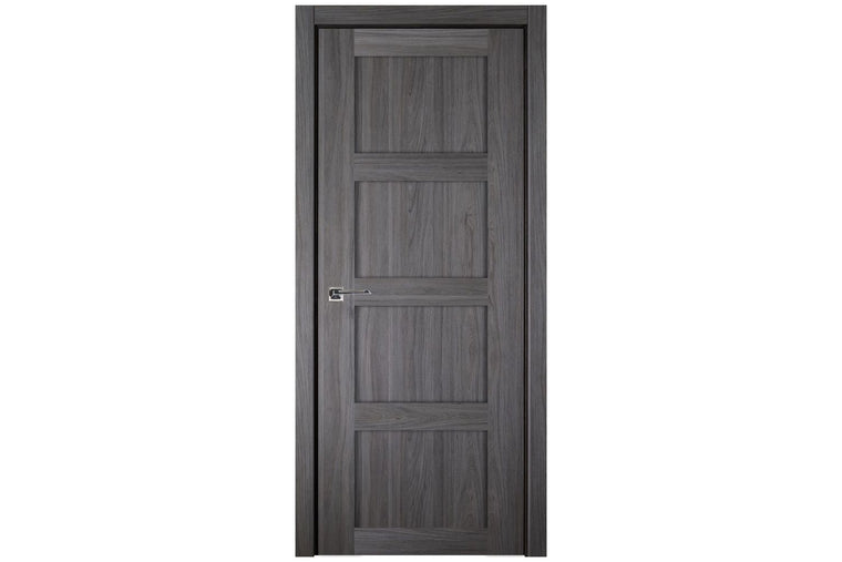 Nova Italia Stile 4 Lite Swiss Elm Laminate Interior Door