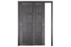 Nova Italia Stile 4 Lite Swiss Elm Laminate Interior Door | ByPass Door | Buy Doors Online