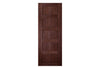 Nova Italia Stile 5 Lite Prestige Brown Laminate Interior Door | Magic Door | Buy Doors Online