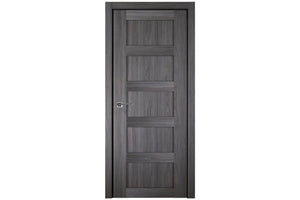 Nova Italia Stile 5 Lite Swiss Elm Laminate Interior Door | Buy Doors Online