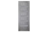 Nova Italia Stile 6 Lite Light Grey Laminate Interior Door | ByPass Door | Buy Doors Online