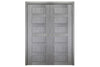 Nova Italia Stile 6 Lite Light Grey Laminate Interior Door | Buy Doors Online