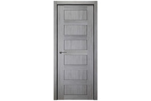 Nova Italia Stile 6 Lite Light Grey Laminate Interior Door | Buy Doors Online