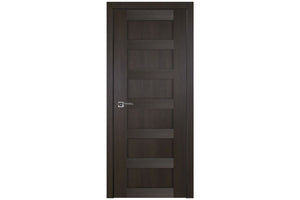 Nova Italia Stile 6 Lite Premium Wenge Laminate Interior Door | Buy Doors Online
